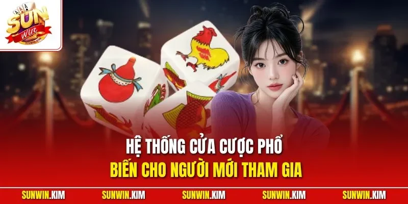 Hệ thống cửa cược phổ biến cho người mới tham gia